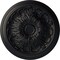 Ekena Millwork Damon Ceiling Medallion (Fits Canopies up to 3 3/8"), Hand-Painted Steel Gray, 20"OD x 1 1/2"P CM20DASGS - alternate 1